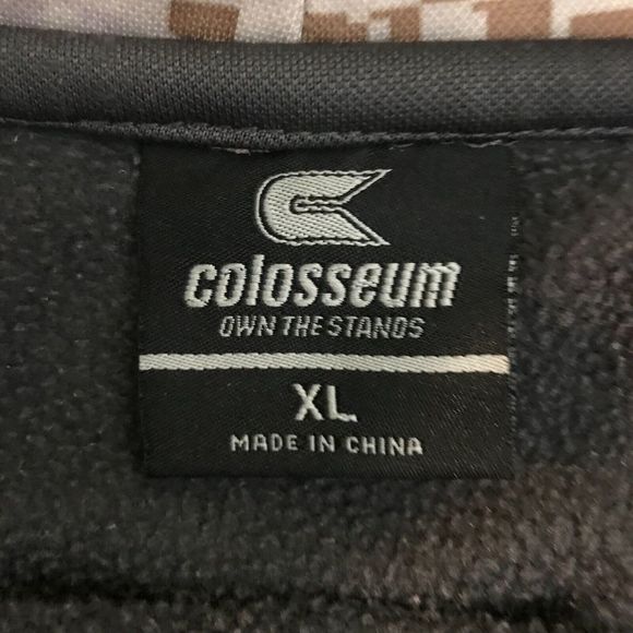 Colosseum Villanova Wildcats Camo Hoodie Mens XL Long Sleeve Embroidered Log - Picture 4 of 9